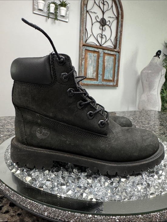 Timberland Other - Timberland Black Women's Combat Moto Boots 4.5Y or W6